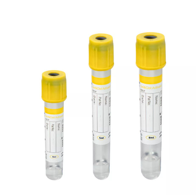 Hospital Gel Clot Blood Collection Tube Plastic Glass SST Medical Serum Separating