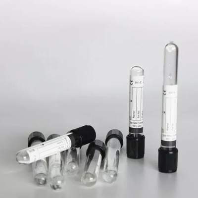 Ce Black Top Glass 1-10ml Esr Vacuum Blood Collection Tube Medical