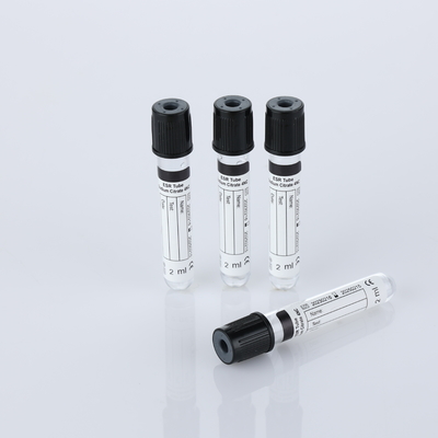 Medical Disposable Vacuum Blood Collection ESR Tube Sodium Citrate 1:4