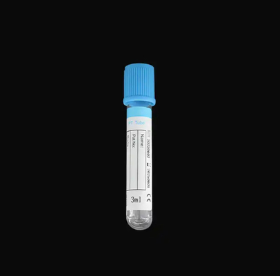 CE ISO FSC Approved Medical Sodium Citrate 3.2% PT Blood Collection Tube Blue Cap Color
