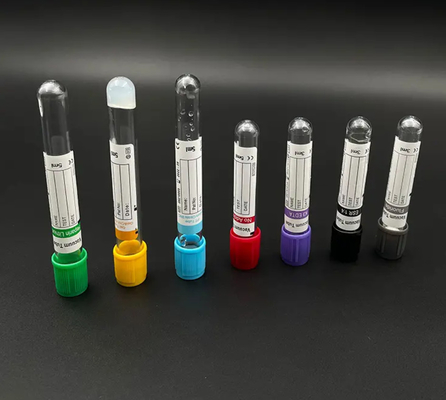 Disposable Medical Supplies Custom Sterile Vacuum Blood Collection Tube