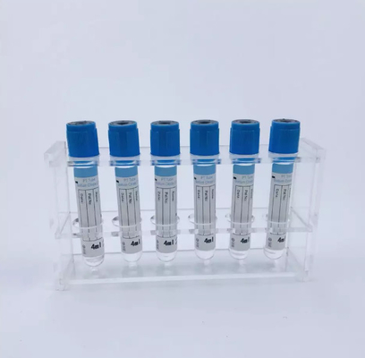 1.8ml-8ml Sodium Citrate 9 1 Tube Essential For Blood Collection/Testing PET/Glass Material