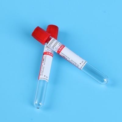 Collect Blood In A Plain Tube Without Anticoagulants Red top Tube Sterilization