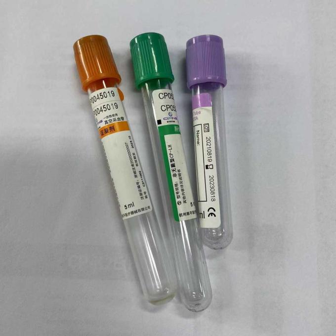 Whole Blood Serum Vacuum Blood Collection Tube 1ml 10ml