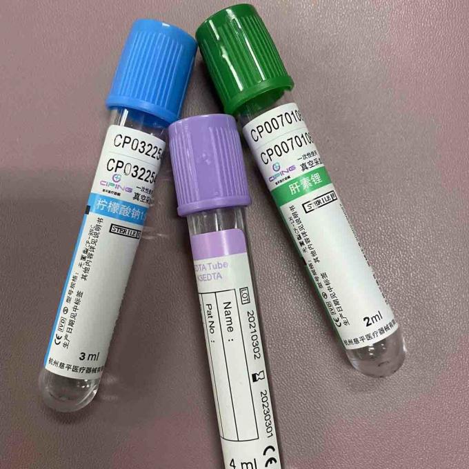 Blood Collecting Tube For Serum Plasma Collection 1ml 10ml