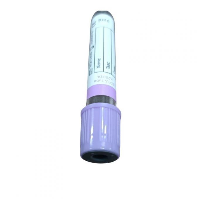 Medical Disposable Edta Blood Collection Tube Glass Pet Vacuum K2 K3